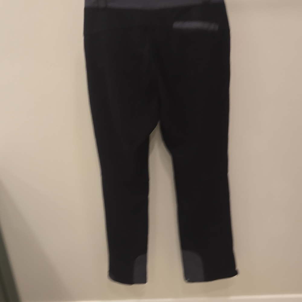 REI Women's Black and Gray fleece Flare Pants snow warm - Picture 6 of 11